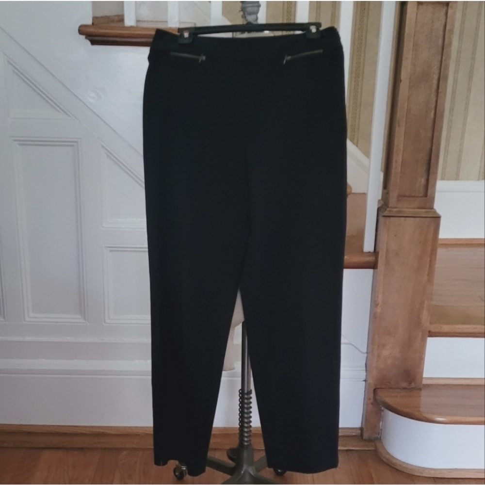 TALBOTS Casual Work Trending Pants In Navy Blue Size 10